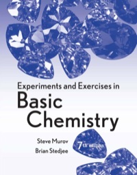 صورة الغلاف: Experiments and Exercises in Basic Chemistry 7th edition 9780470423738