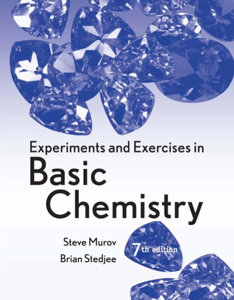 Cover image for book Experiments and Exercises in Basic Chemistry