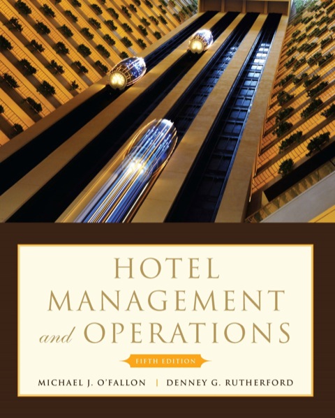 Cover image for book Hotel Management and Operations (Updated)