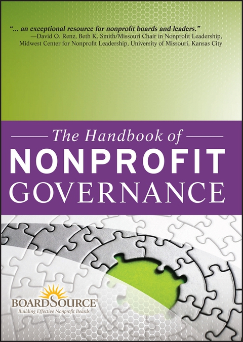Cover image for book The Handbook of Nonprofit Governance