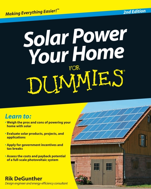 Cover image for book Solar Power Your Home For Dummies