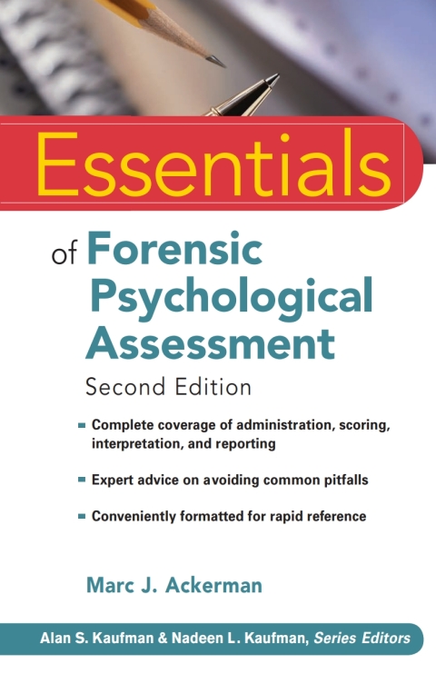 Cover image for book Essentials of Forensic Psychological Assessment