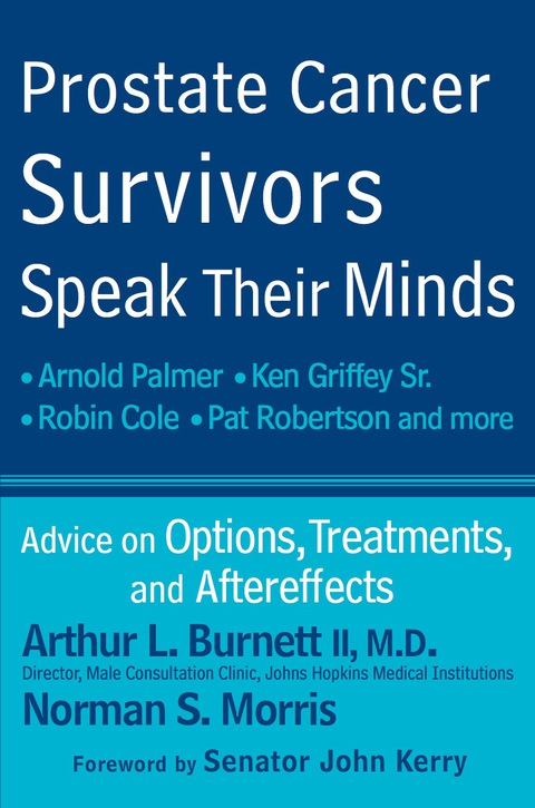 Cover image for book Prostate Cancer Survivors Speak Their Minds