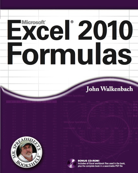 Cover image for book Excel 2010 Formulas
