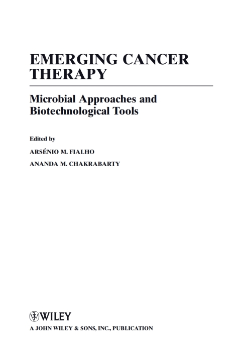 Cover image for book Emerging Cancer Therapy