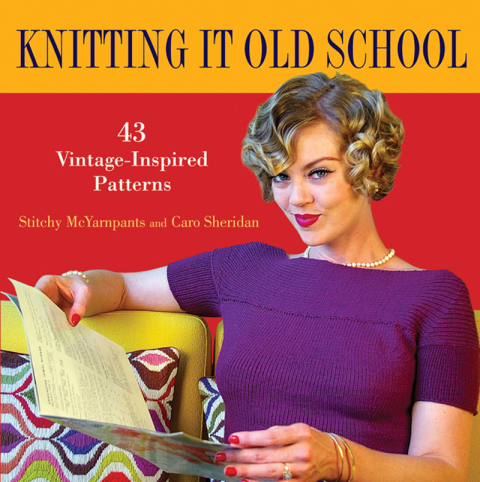 Cover image for book Knitting it Old School