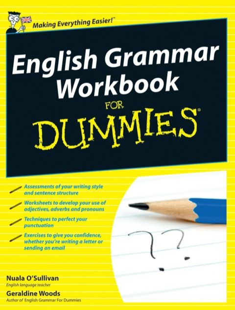 Cover image for book English Grammar Workbook For Dummies, UK Edition