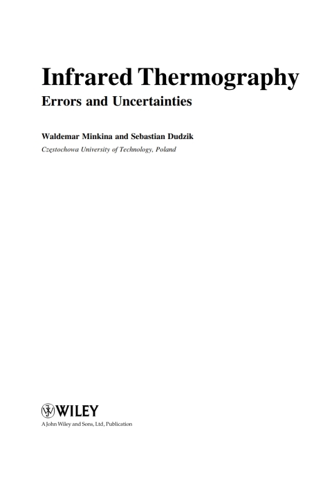 Cover image for book Infrared Thermography