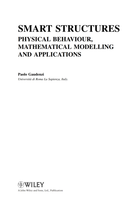 Cover image for book Smart Structures