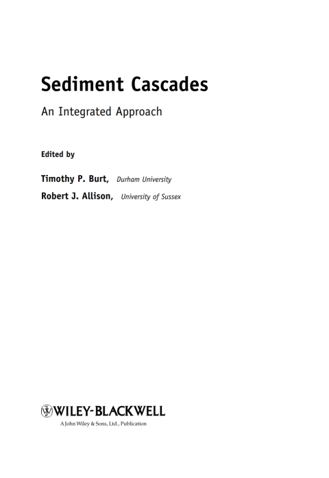 Sediment Cascades 