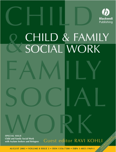 Cover image for book Child and Family Social Work