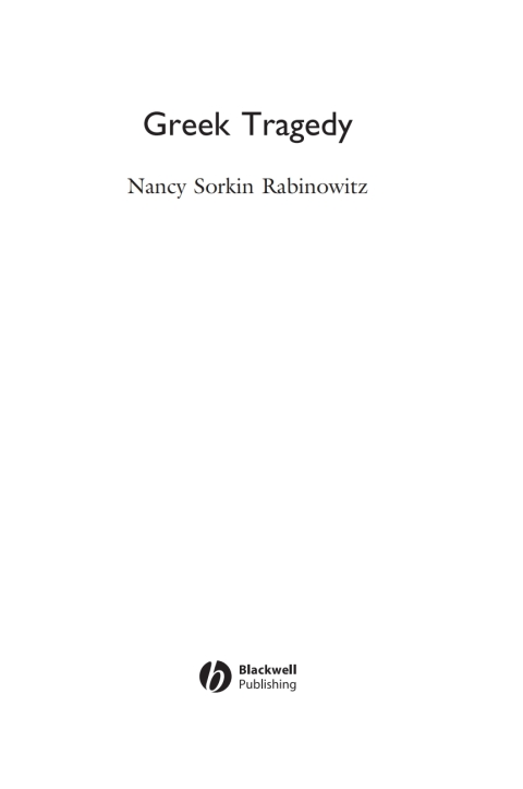 Cover image for book Greek Tragedy