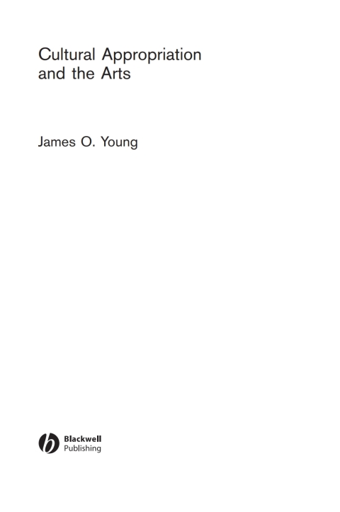 Cover image for book Cultural Appropriation and the Arts