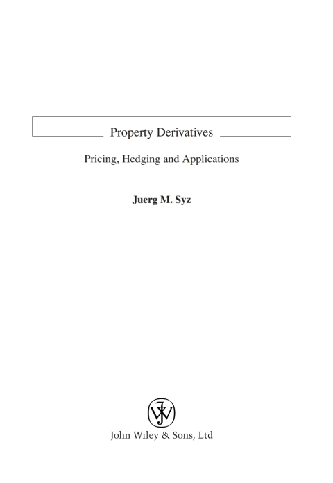 Cover image for book Property Derivatives