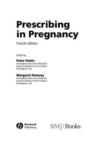 Prescribing in Pregnancy