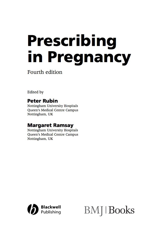 Prescribing in Pregnancy