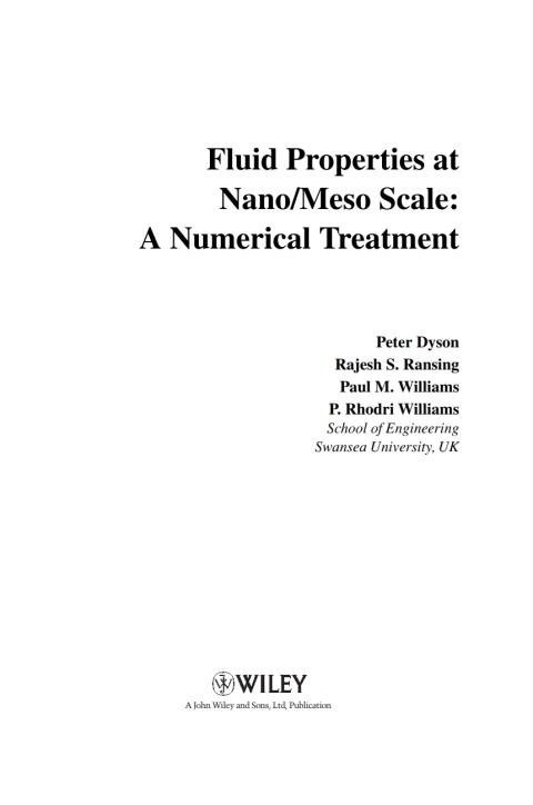 Fluid Properties at Nano/Meso Scale: A Numerical Treatment 