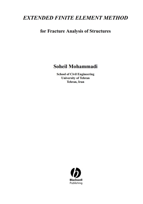 Cover image for book Extended Finite Element Method
