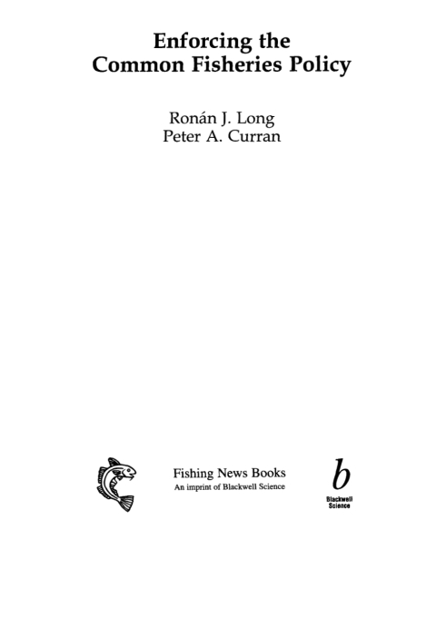 Enforcing the Common Fisheries Policy 