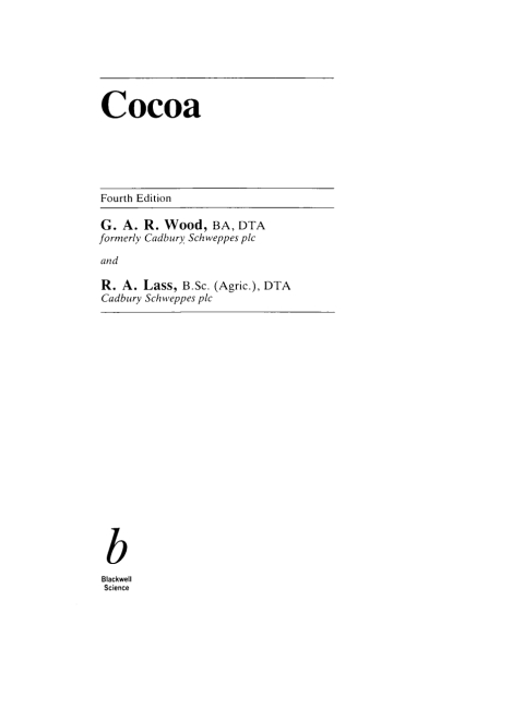 Cover image for book Cocoa, 4th Edition
