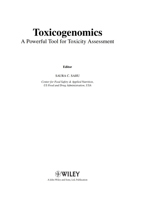 Cover image for book Toxicogenomics