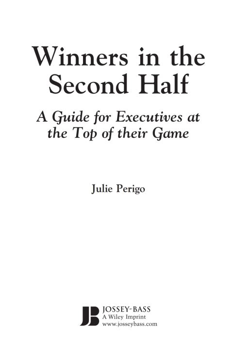 Cover image for book Winners in the Second Half