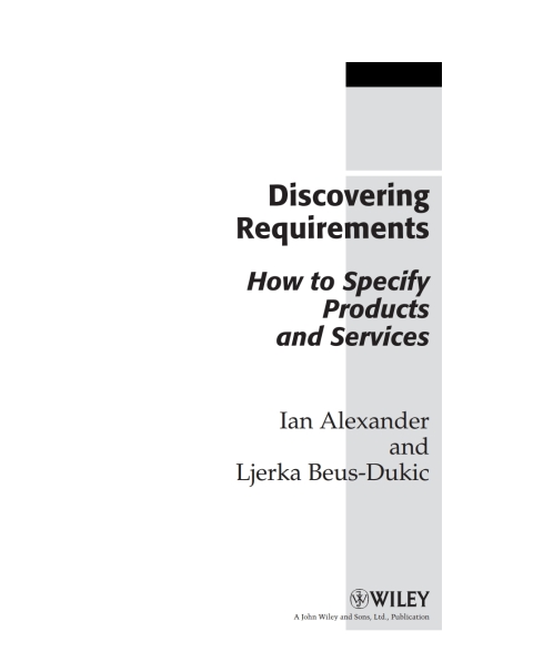 Cover image for book Discovering Requirements