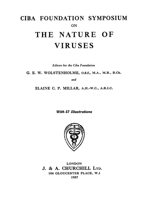 Cover image for book The Nature of Viruses