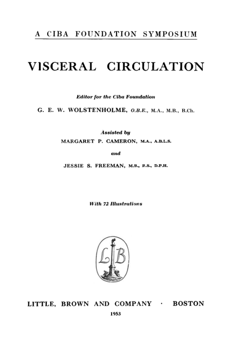 Cover image for book Visceral Circulation