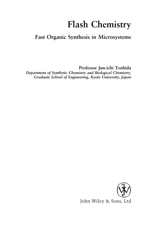 Cover image for book Flash Chemistry