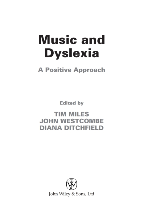 Music and Dyslexia 
