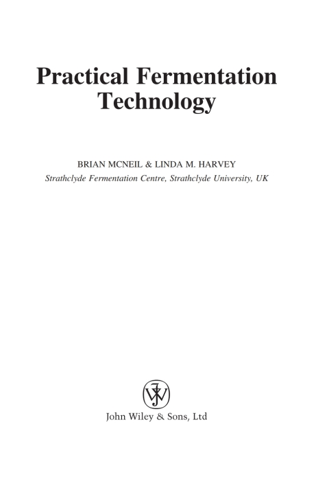 Cover image for book Practical Fermentation Technology