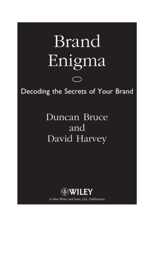 Brand Enigma: Decoding the Secrets of your Brand