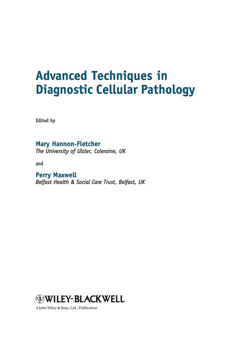 Cover image for book Advanced Techniques in Diagnostic Cellular Pathology