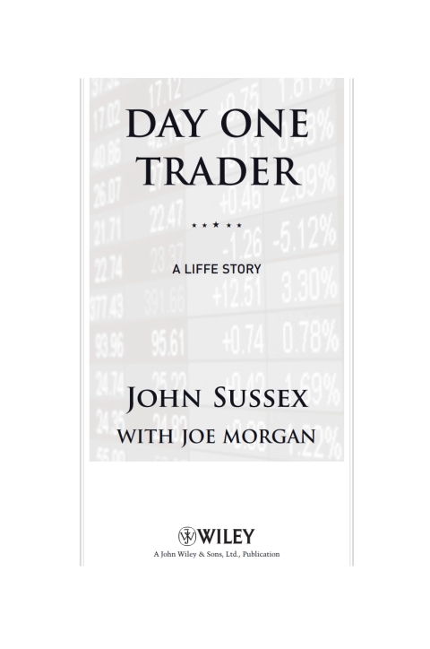 Cover image for book Day One Trader