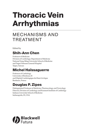 Thoracic Vein Arrhythmias