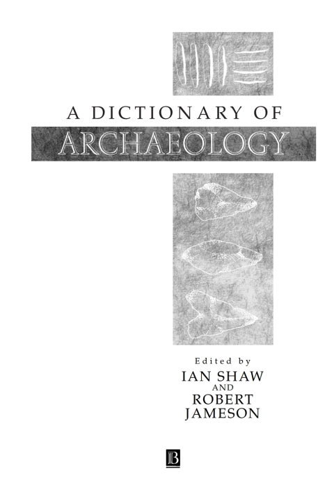 Cover image for book A Dictionary of Archaeology