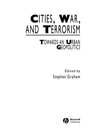 Cities, War, and Terrorism