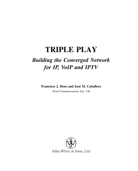 Cover image for book Triple Play