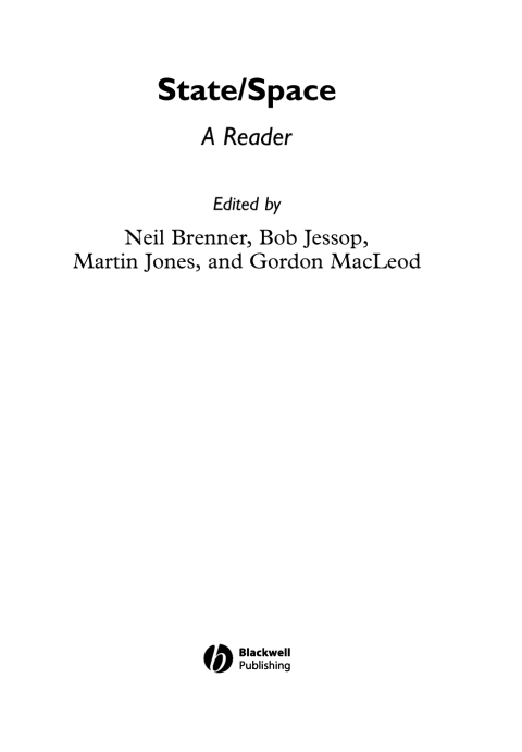 Cover image for book State / Space