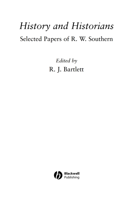 Cover image for book History and Historians