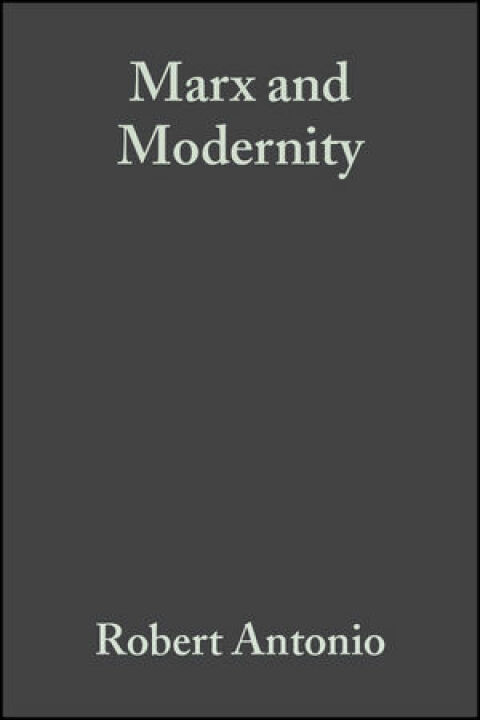 Cover image for book Marx and Modernity