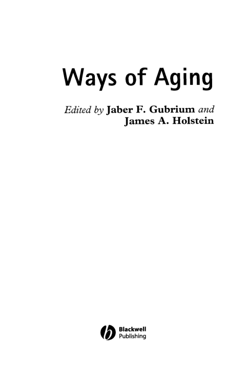Ways of Aging 