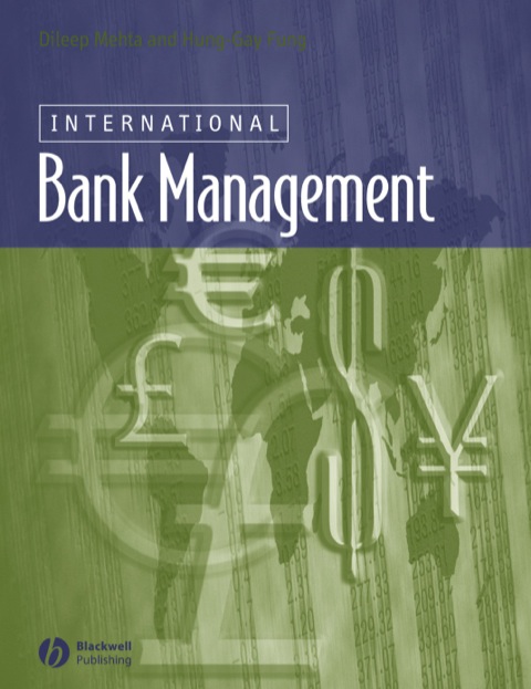 Cover image for book International Bank Management