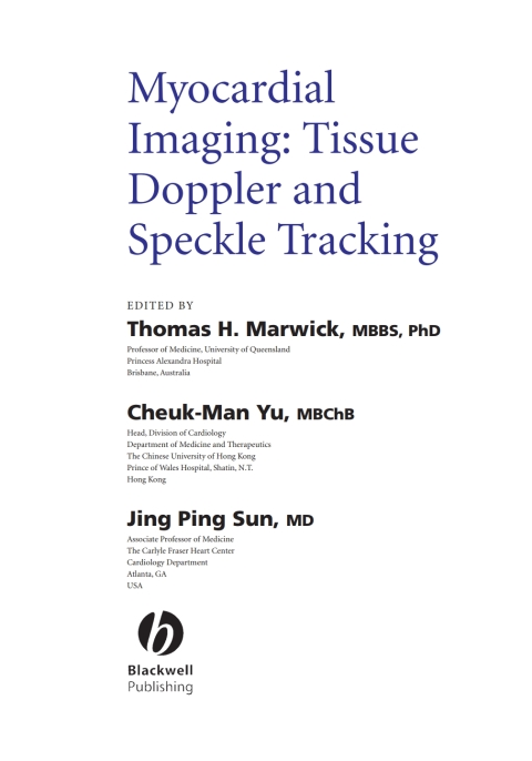 Cover image for book Myocardial Imaging