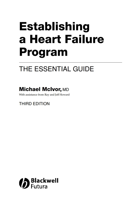 Cover image for book Establishing a Heart Failure Program