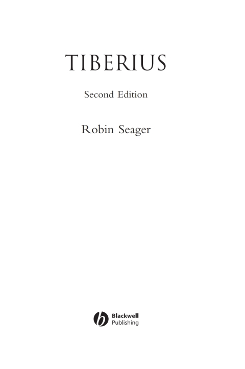 Cover image for book Tiberius
