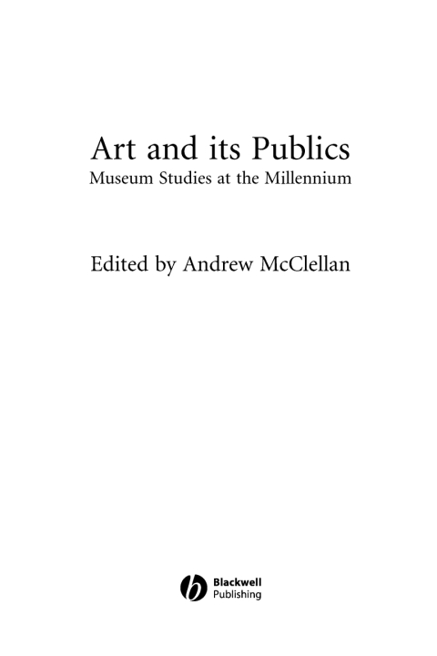 Art and Its Publics