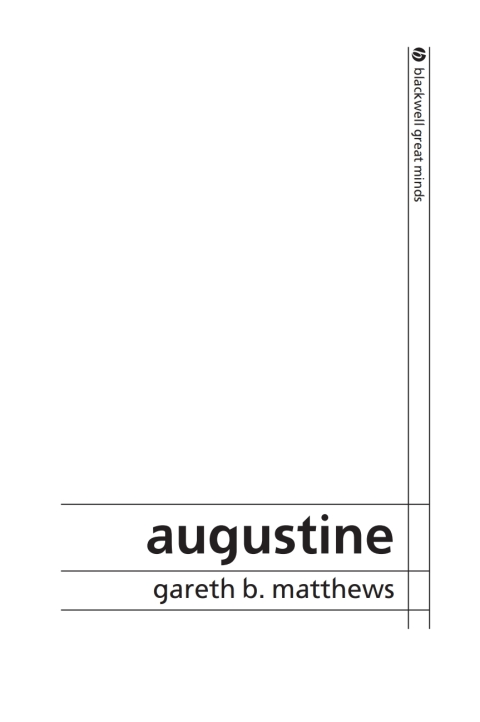 Cover image for book Augustine