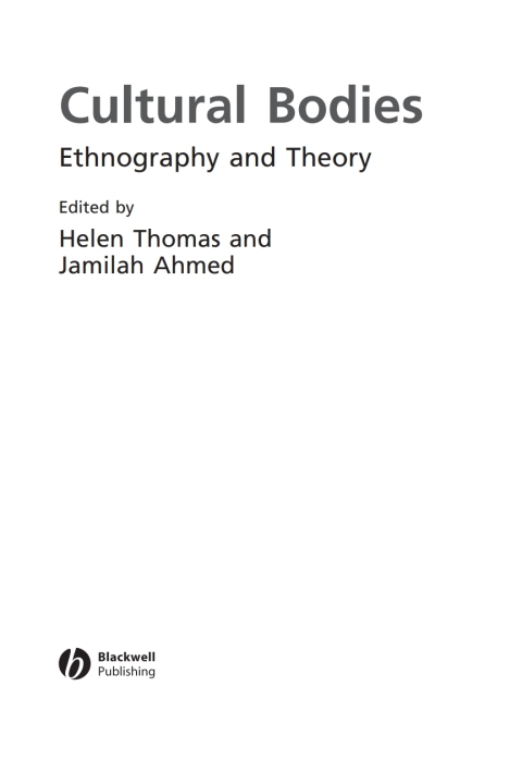 Cover image for book Cultural Bodies